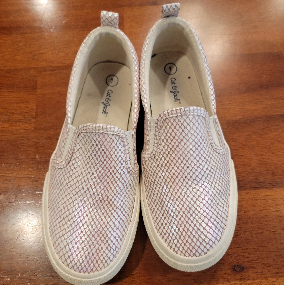 Cat & Jack Kids Slip On Sneaker Mermaid Scales
